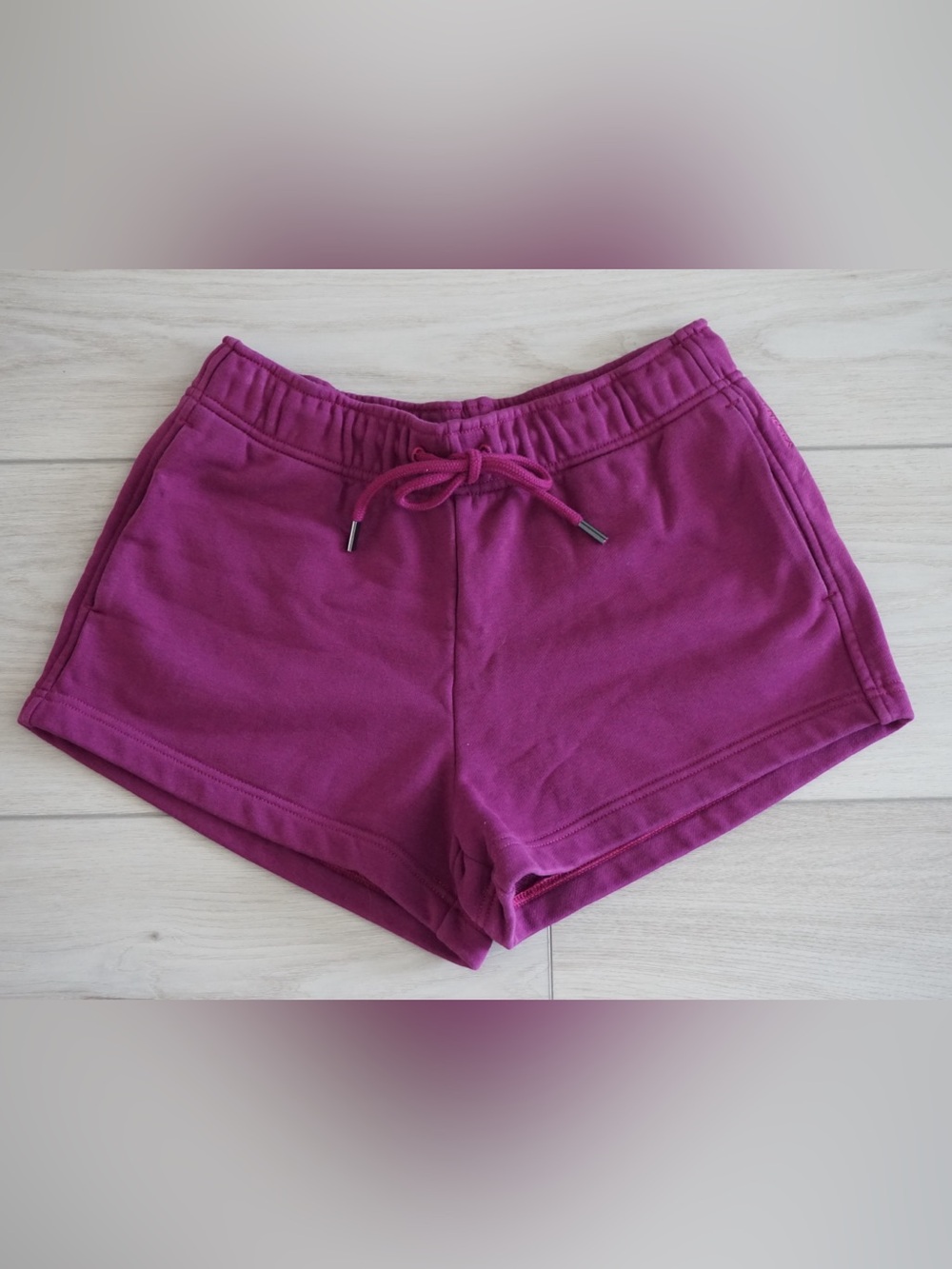 Athleta Heavyweight Terry Shorts - Size S - Wildberry